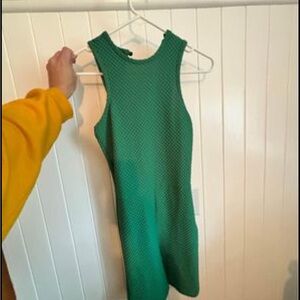 Green Sleeveless Dress